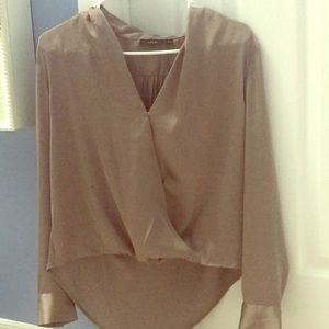 Apt. 9 silk dress shirt